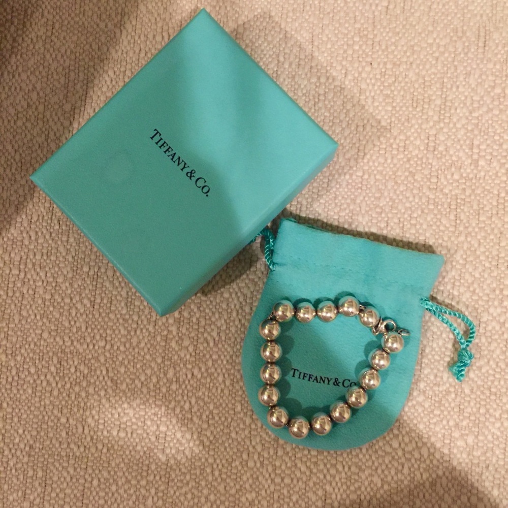 Tiffany silver beads bracelet